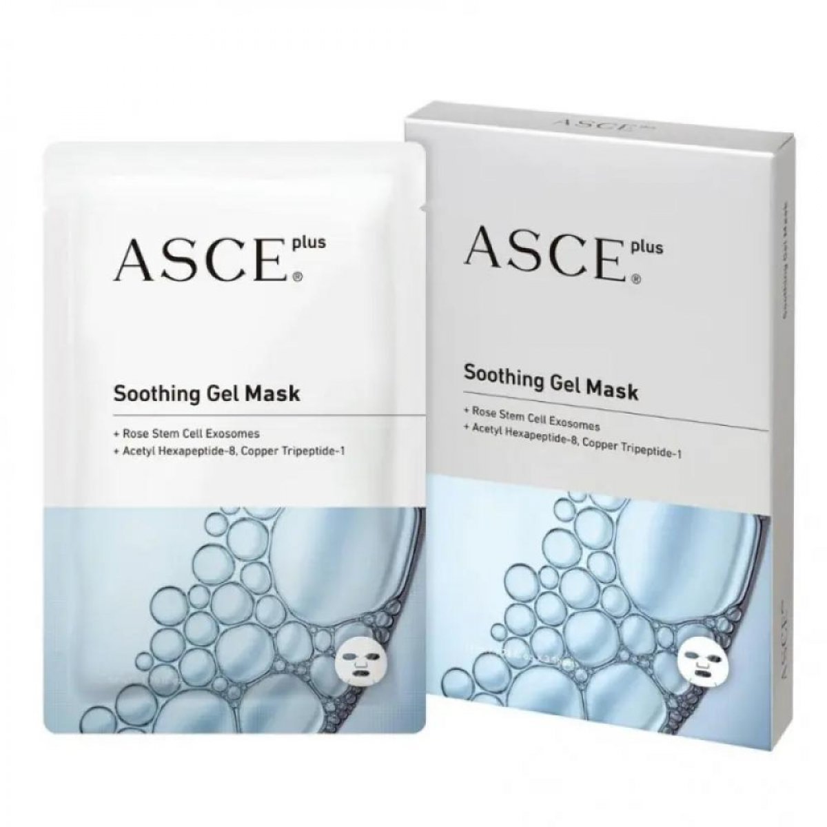 ASCE+ Soothing gel mask - Заспокійлива Маска Для Відновлення Шкіри